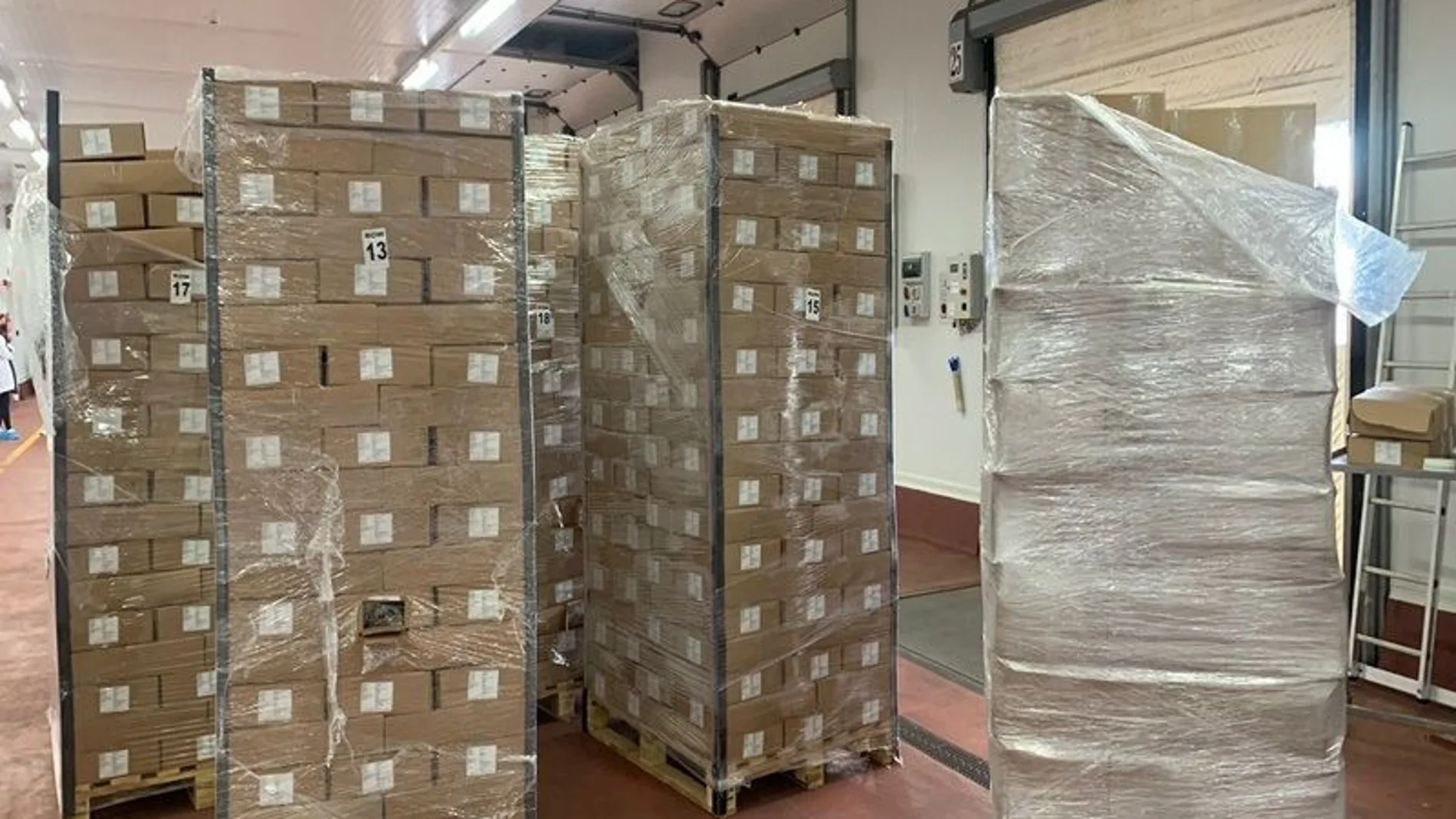 Cocaína intervenida en el Puerto de Algeciras