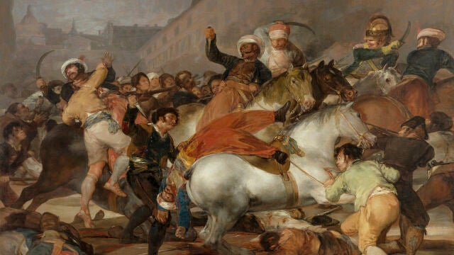 La carga de los mamelucos en la Puerta del Sol, de Francisco de Goya