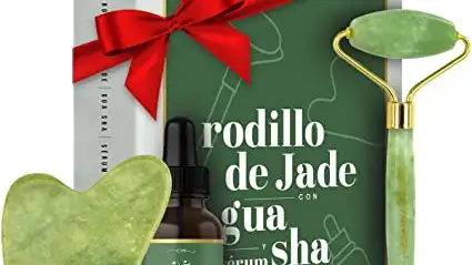 Rodillo de jade masajeador facial para regalar el Día de la Madre