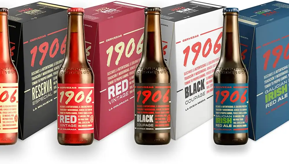 Pack de cervezas 1906