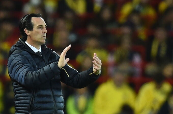 Unai Emery, entrenador del Villarreal.