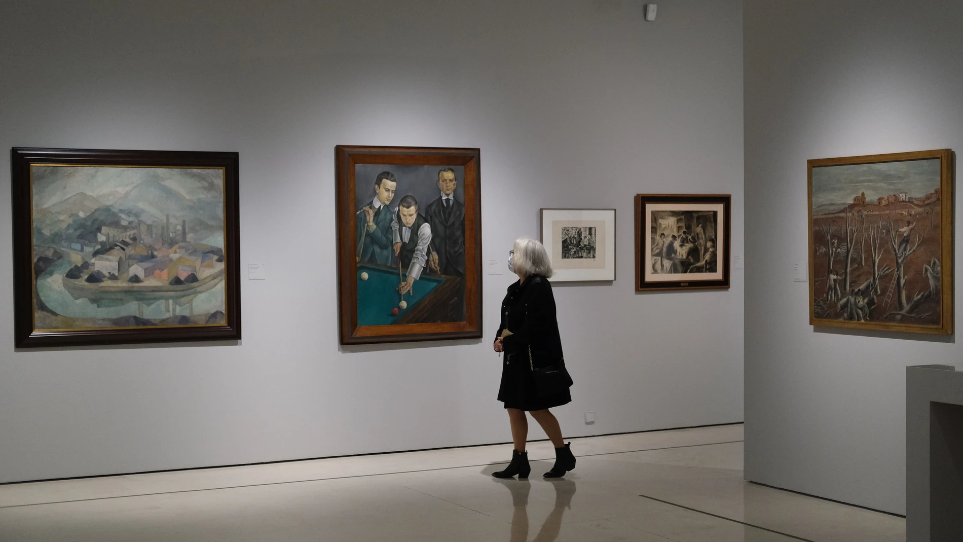 Exposición 'Real(ismos). Nuevas figuraciones en el arte español entre 1918 y 1936' en el Museo Carmen Thyssen Málaga