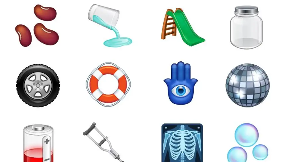 Los nuevos emojis de objetos.