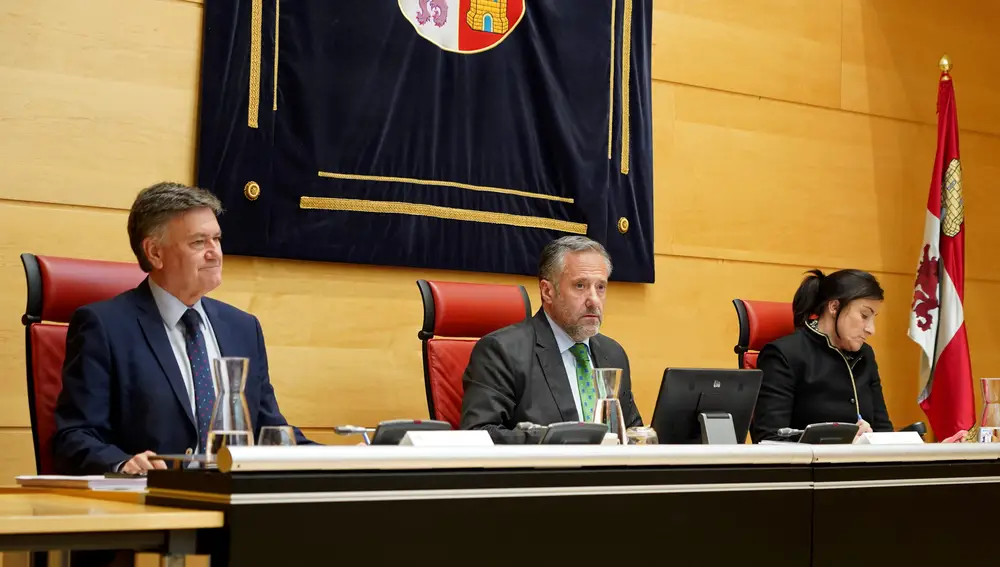 Reunión de la Junta de Portavoces de las Cortes