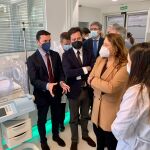 Autoridades visitan el hospital de Poniente, uno de los centros donde se registran más nacimientos