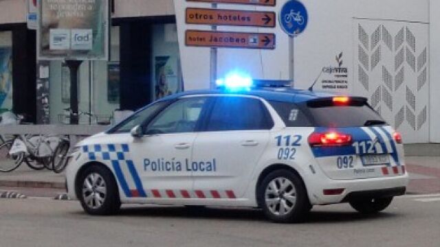 Patrulla de la Policía Local de Burgos