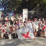 La asociación Histórico-Cultural 'Voluntarios de Madrid 1808-1814' recrean los dos regimientos que hubo en la capital en esa época