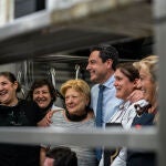 El presidente de la Junta de Andalucía, Juanma Moreno, es la opción preferente de la llamada Generación X
