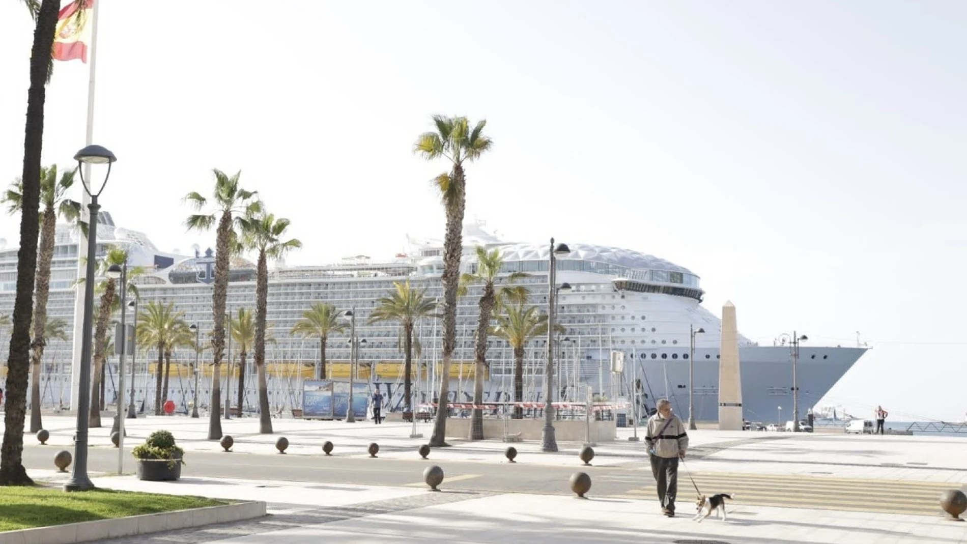 Mayo se estrena con la llegada de una triple escala y el crucero más grande del mundo, con 4.000 pasajeros a bordo