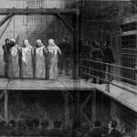 Ejecución de "los mártires de Haymarket" el 11 de noviembre de 1887 | Dominio Público