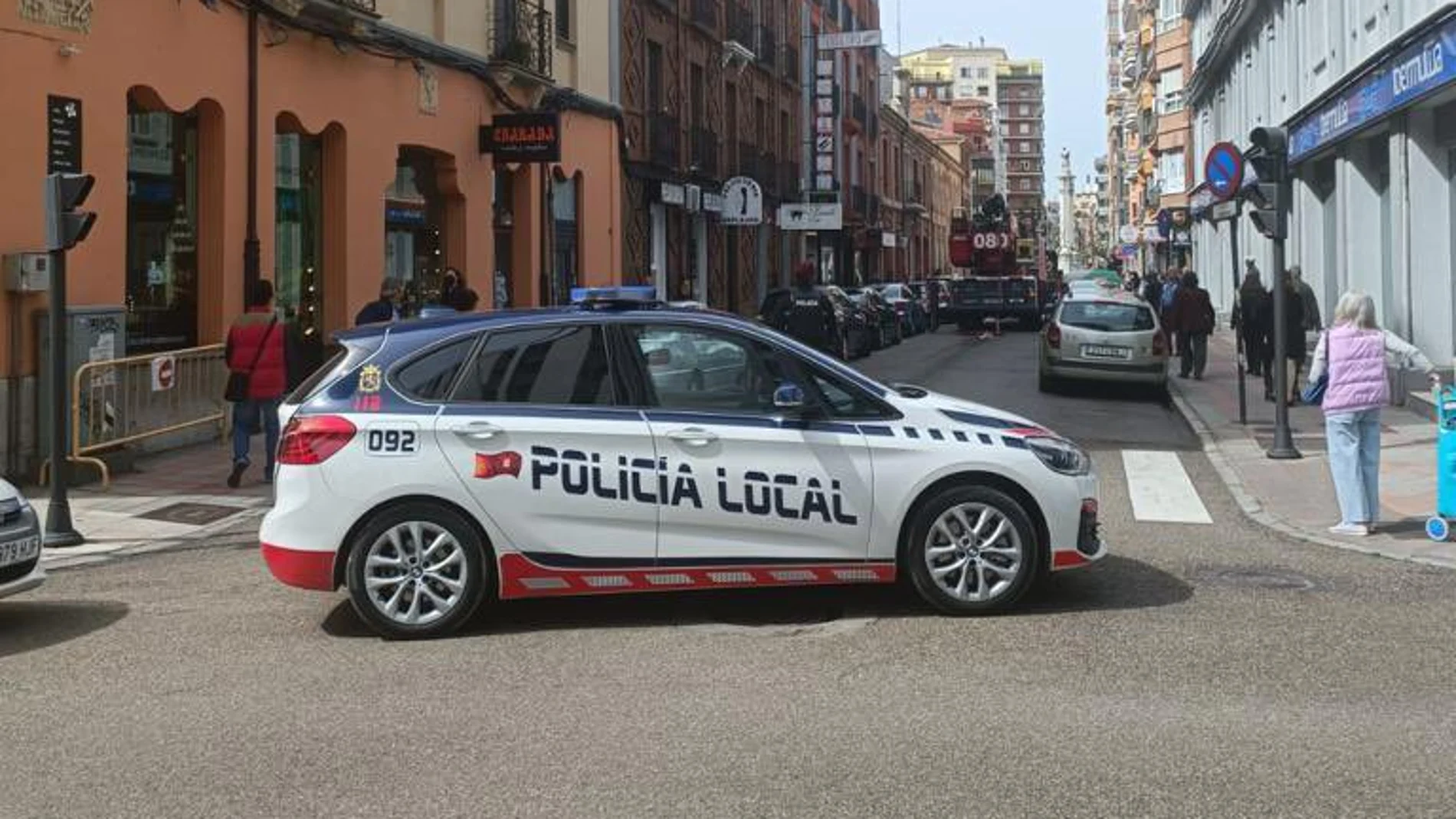 Patrulla de la Policía Local de León