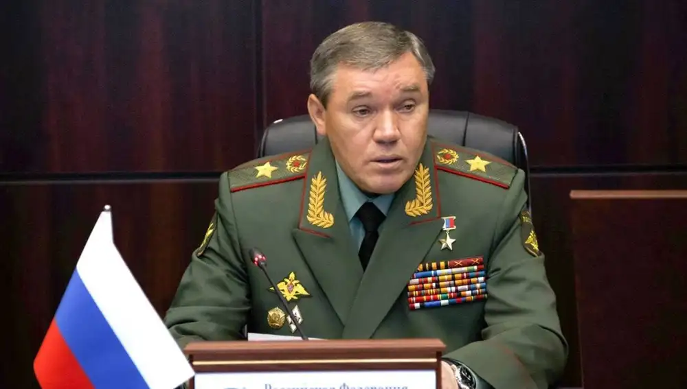 El Jefe del Estado Mayor de la Federación Rusa, Valery Gerasimov