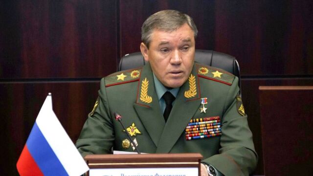 El Jefe del Estado Mayor de la Federación Rusa, Valery Gerasimov