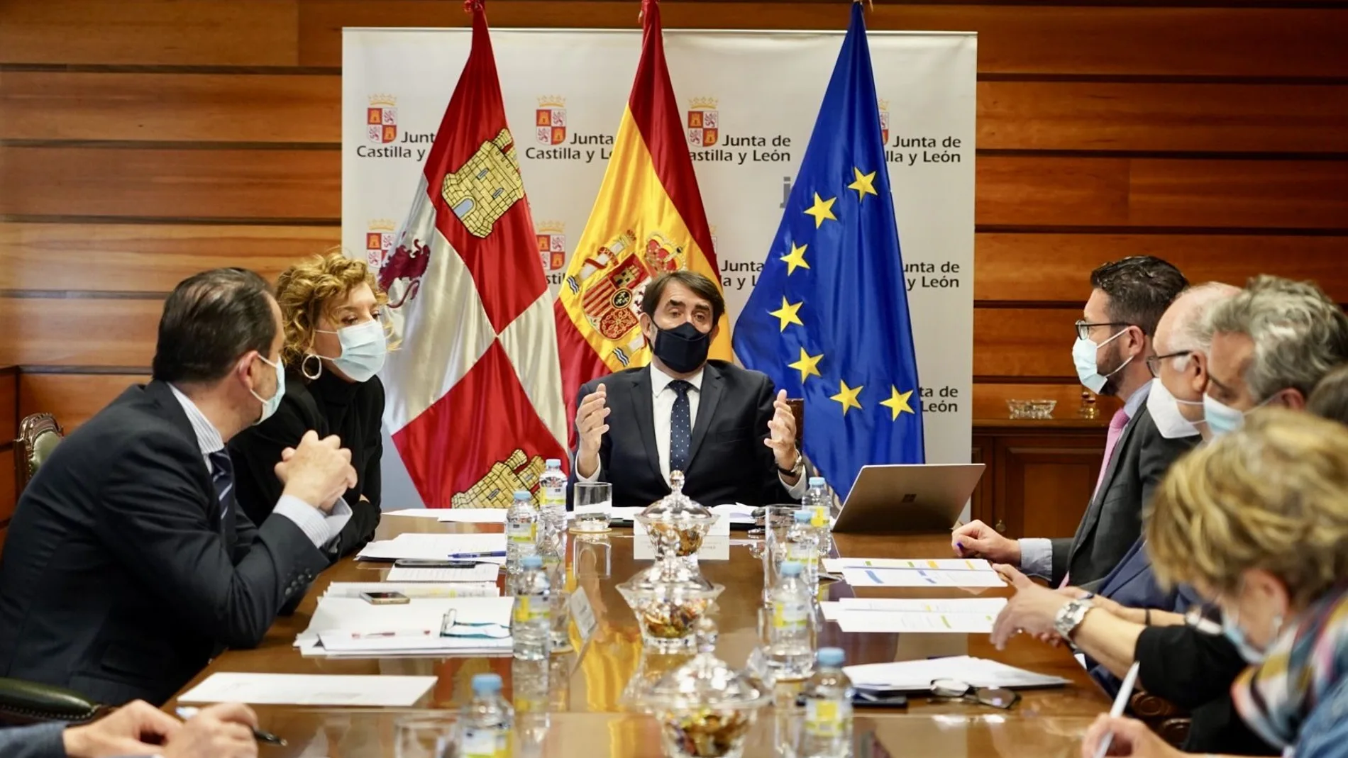 El consejero Juan Carlos Suárez-Quiñones informa sobre la resolución de la convocatoria de ayudas al alquiler de vivienda 2021 en Castilla y León