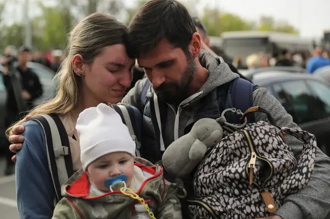 El invierno empuja otra oleada de refugiados ucranianos hacia Europa 