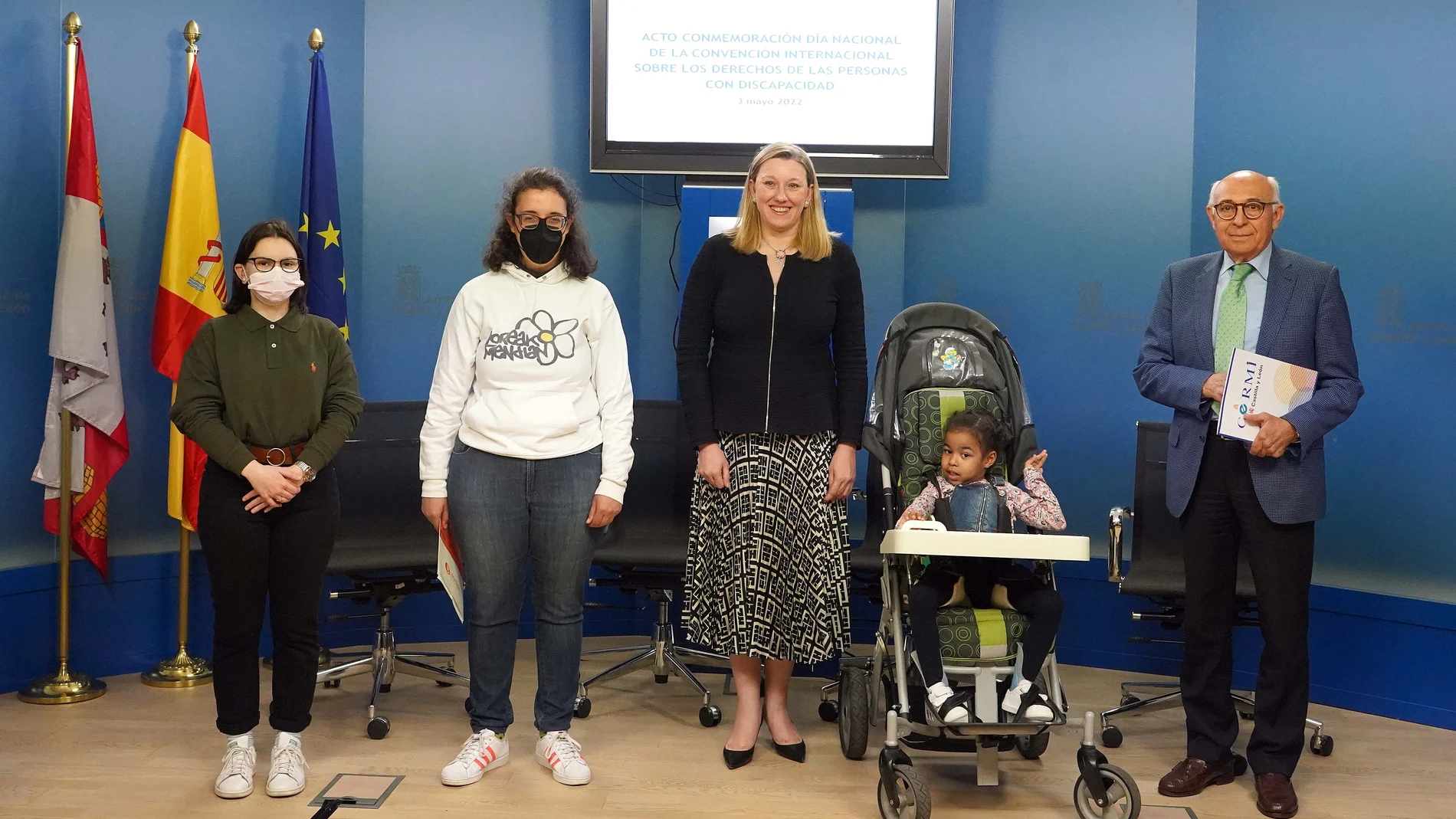 La consejera de Familia e Igualdad de Oportunidades, Isabel Blanco, participa en el acto de CERMI con motivo del Día Nacional de las Personas con Discapacidad