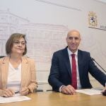 El alcalde de León, José Antonio Diez, y la concejala de Acción y Promoción Cultural, Evelia Fernández, presentan próximas actividades culturales y musicales en la ciudad