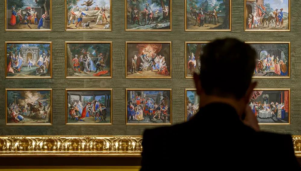 Inauguración de la exposición "El Quijote, la gran parodia cervantina"