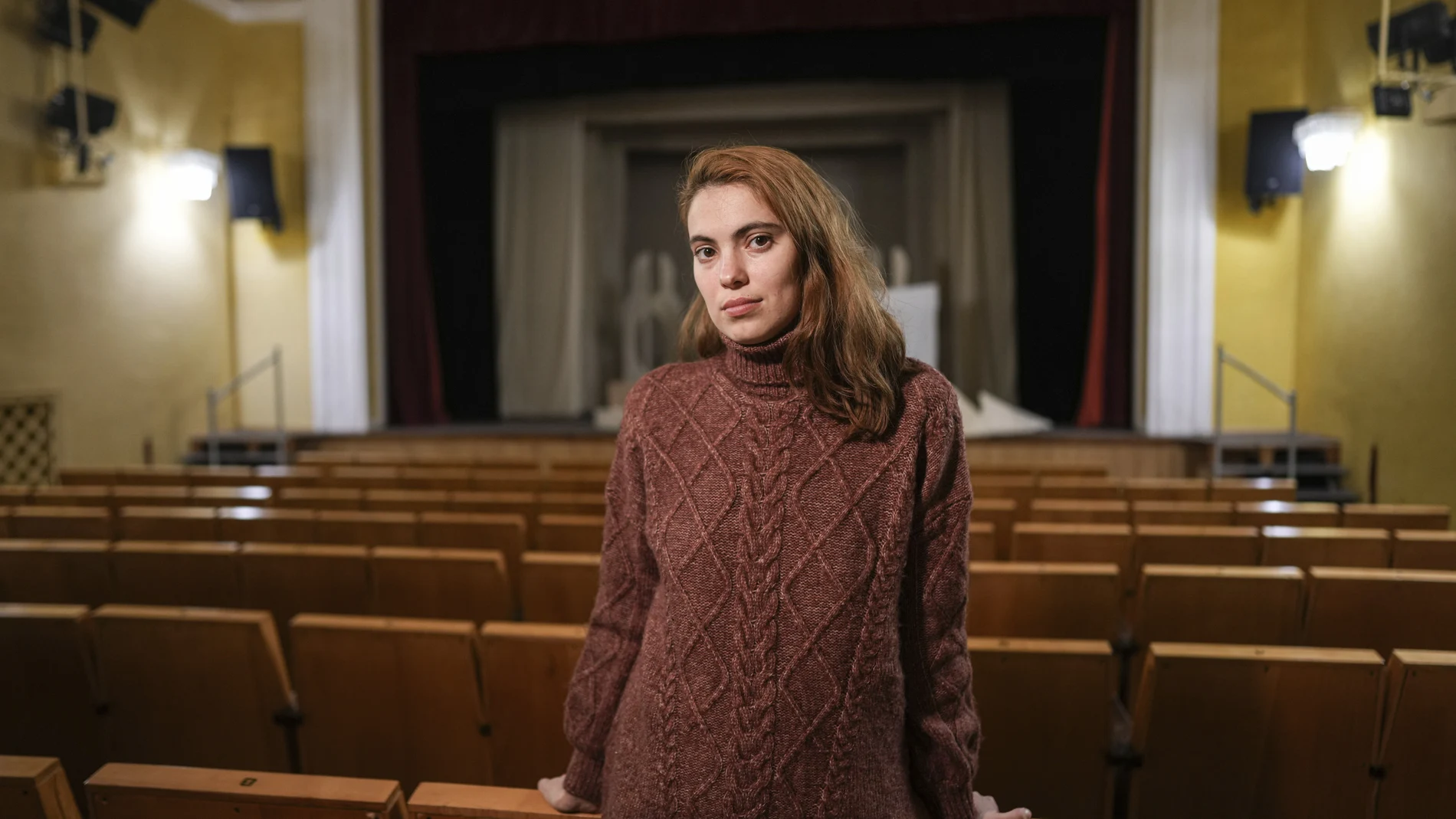 Maria Kutnyakova, especialista en informática, que se encontraba cerca del Teatro Regional Académico de Donetsk en Mariupol
