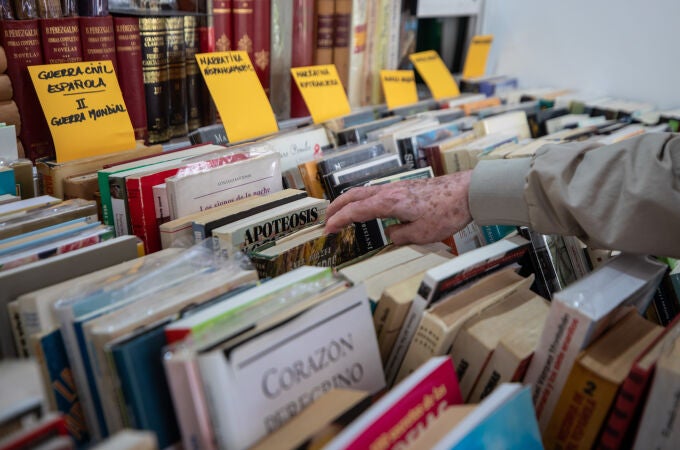 Feria del Libro Antiguo en el Paseo de Recoletos