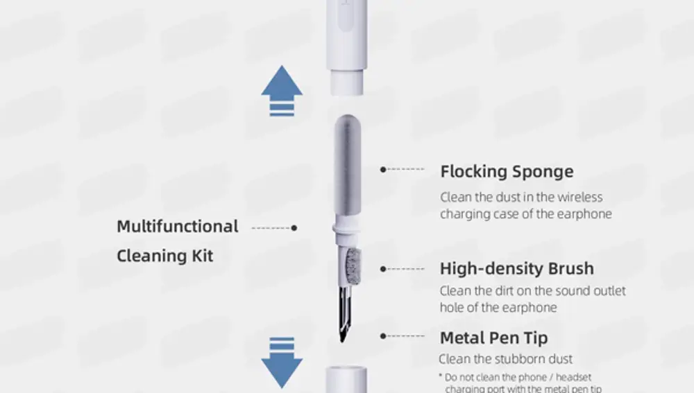 Características del bolígrafo limpiador Hagibis