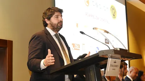 El presidente de la Región de Murcia, Fernando López Miras