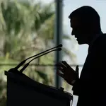 El presidente del Gobierno, Pedro Sánchez durante su intervención en la última jornada de la Reunión del Cercle d&#39;Economia celebrado en Barcelona