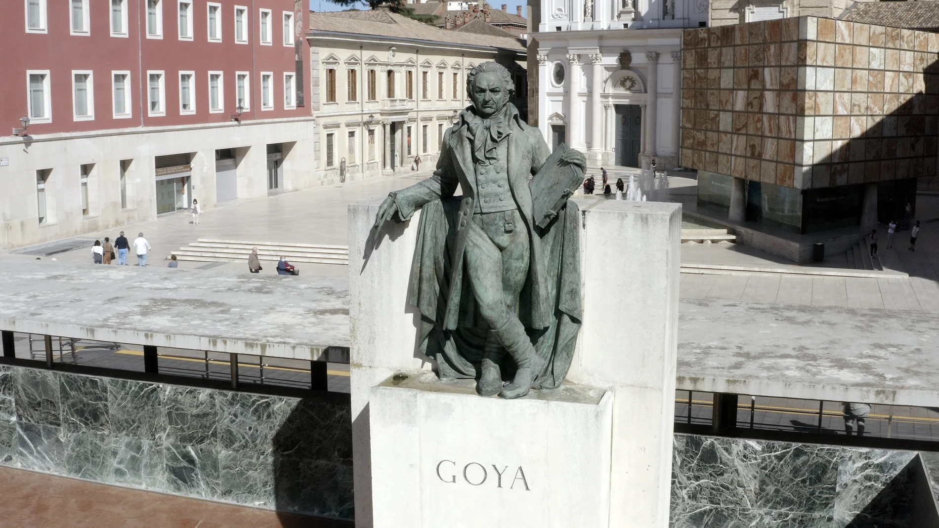 Monumento a Francisco de Goya en Zaragoza