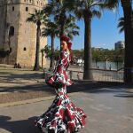 La influencer pone el mejor broche de oro a esta fiesta sevillana