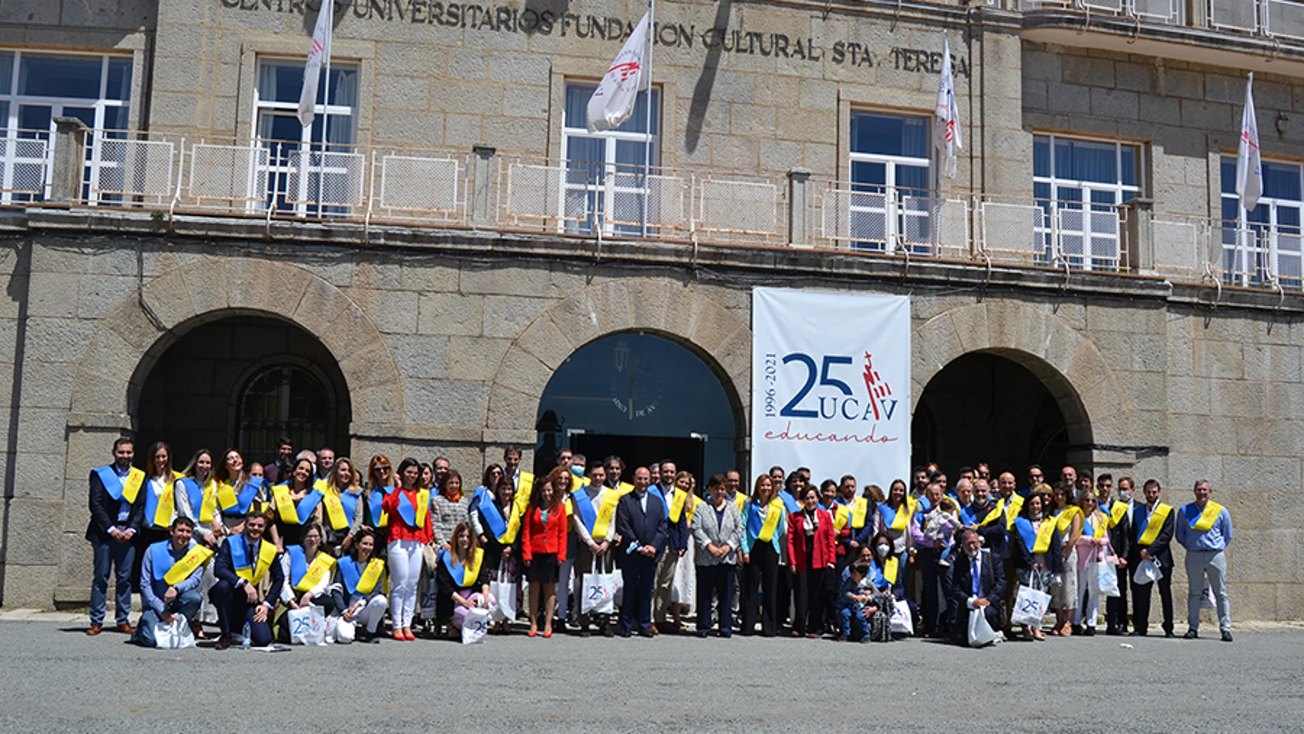 Acto con los antiguos alumnos de la UCAV, con motivo del 25 aniversario