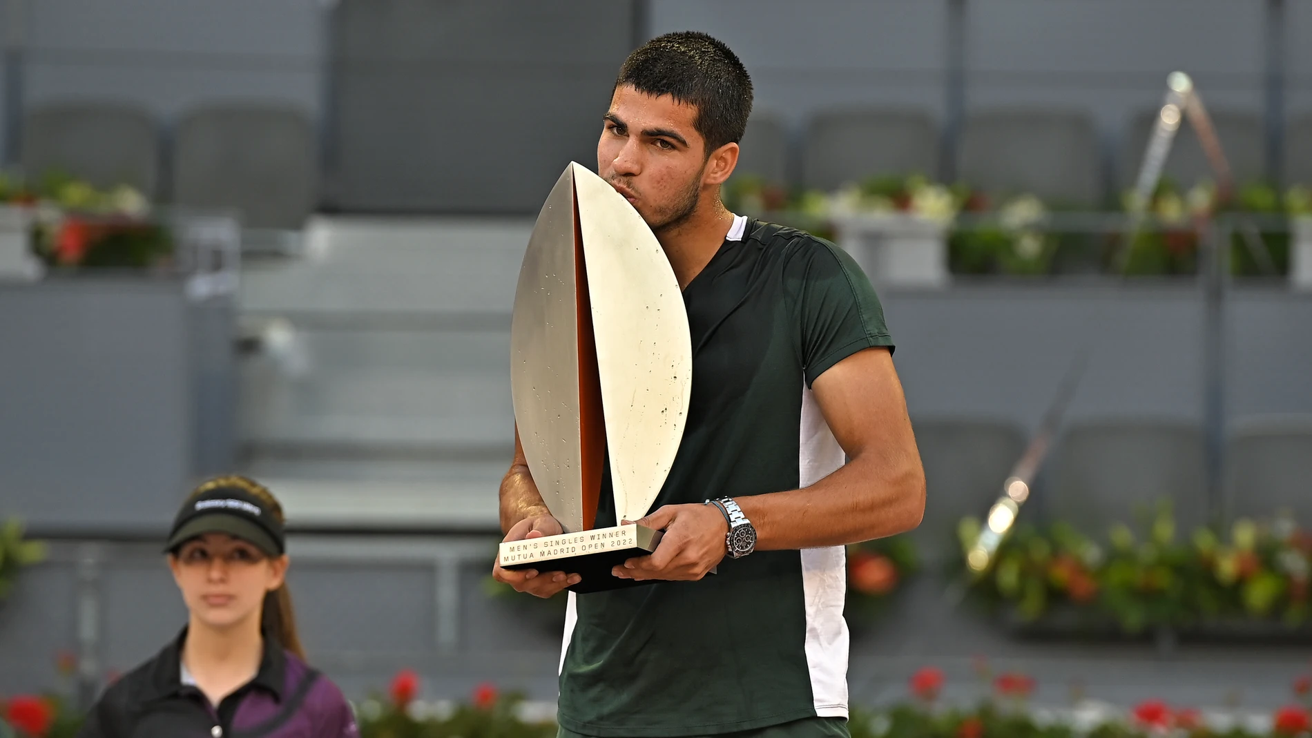 El tenista murciano, Carlos Alcaraz