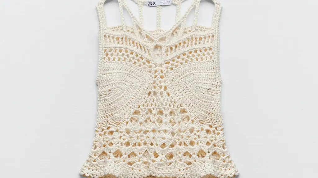 Top crochet Limited Edition, de Zara