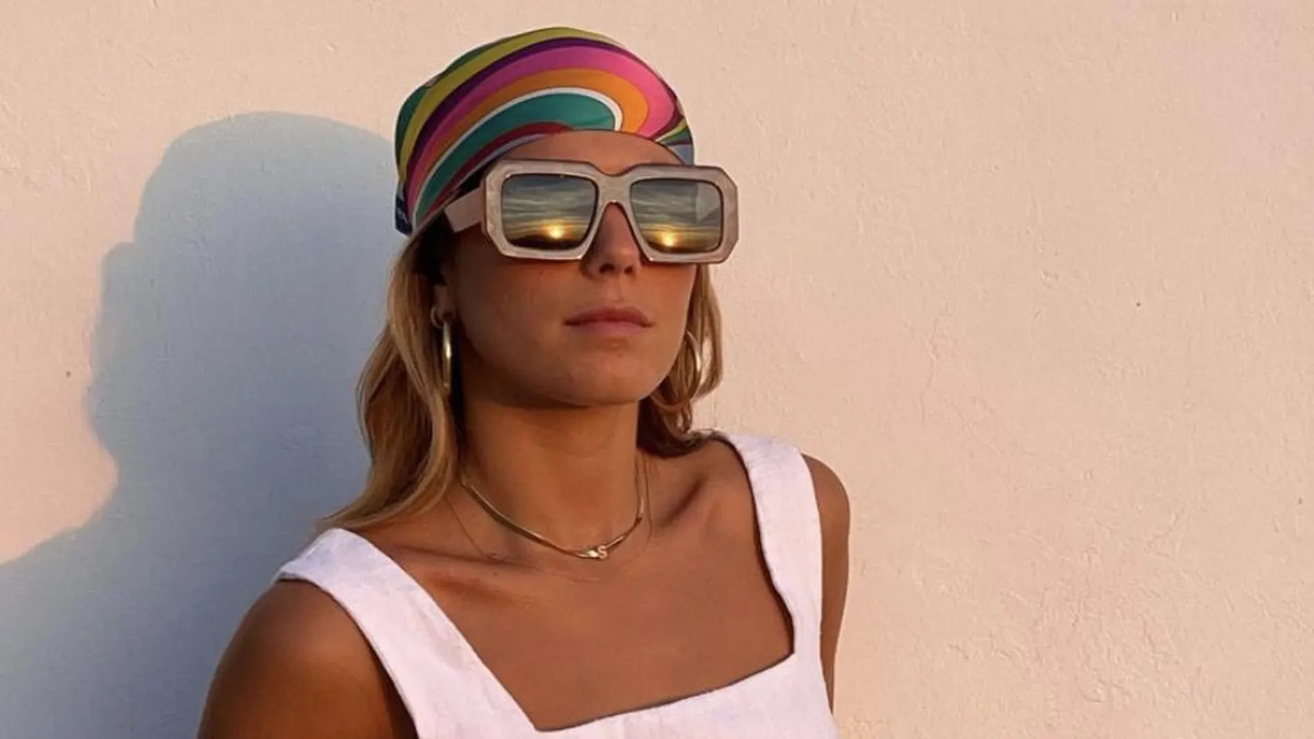 Sara Baceiredo disfrutando en Granada.