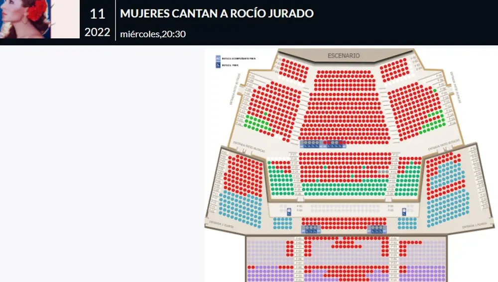 Así está la venta de entradas del nuevo concierto homenaje a Rocío Jurado en Sevilla