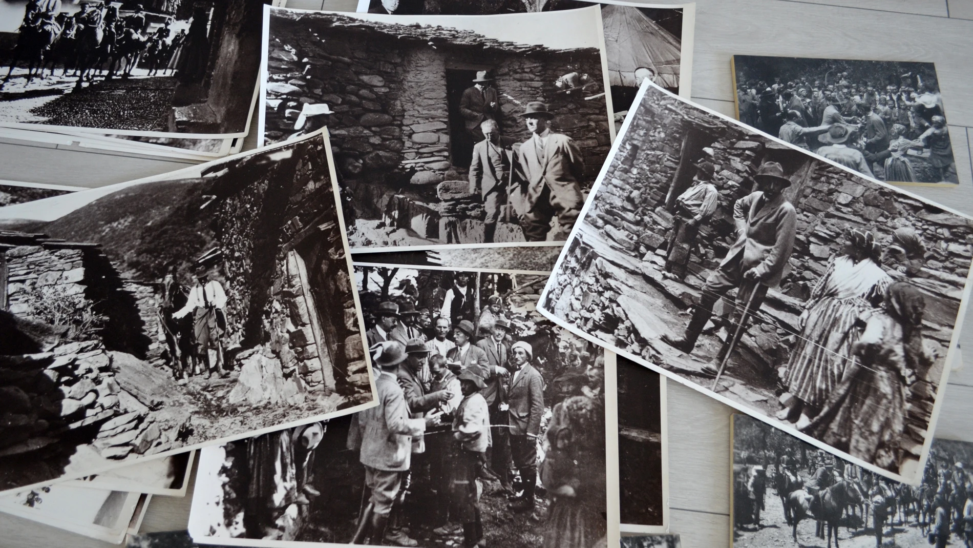 Fotografías que recuerdan la visita que el rey Alfonso XIII a Las Hurdes en junio de 1922