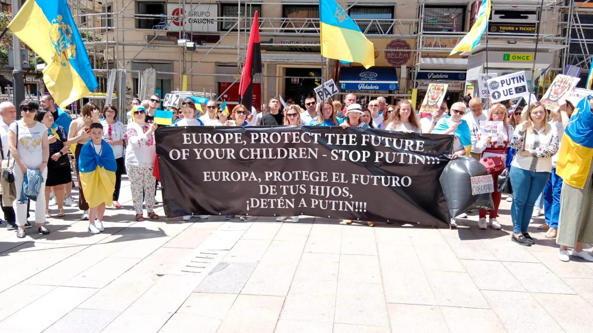 Ucranianos en Madrid