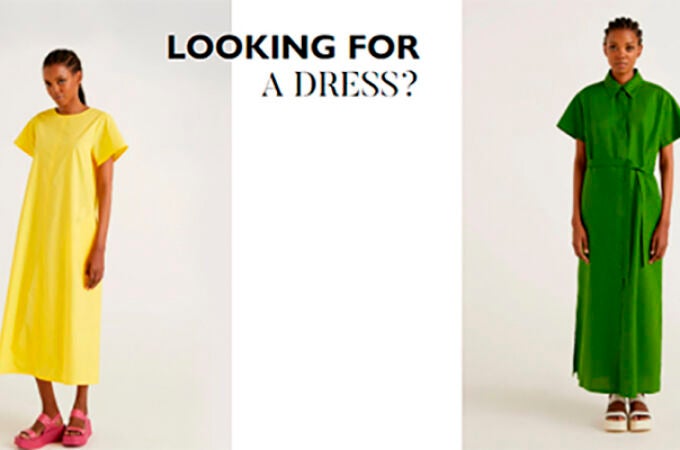 La marca Benetton ofrece una colección de ropa de lino ideal para primavera y verano