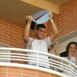 Carlos Alcaraz, recibido por sus vecino de El Palmar tras conquistar el Mutua Madrid Open