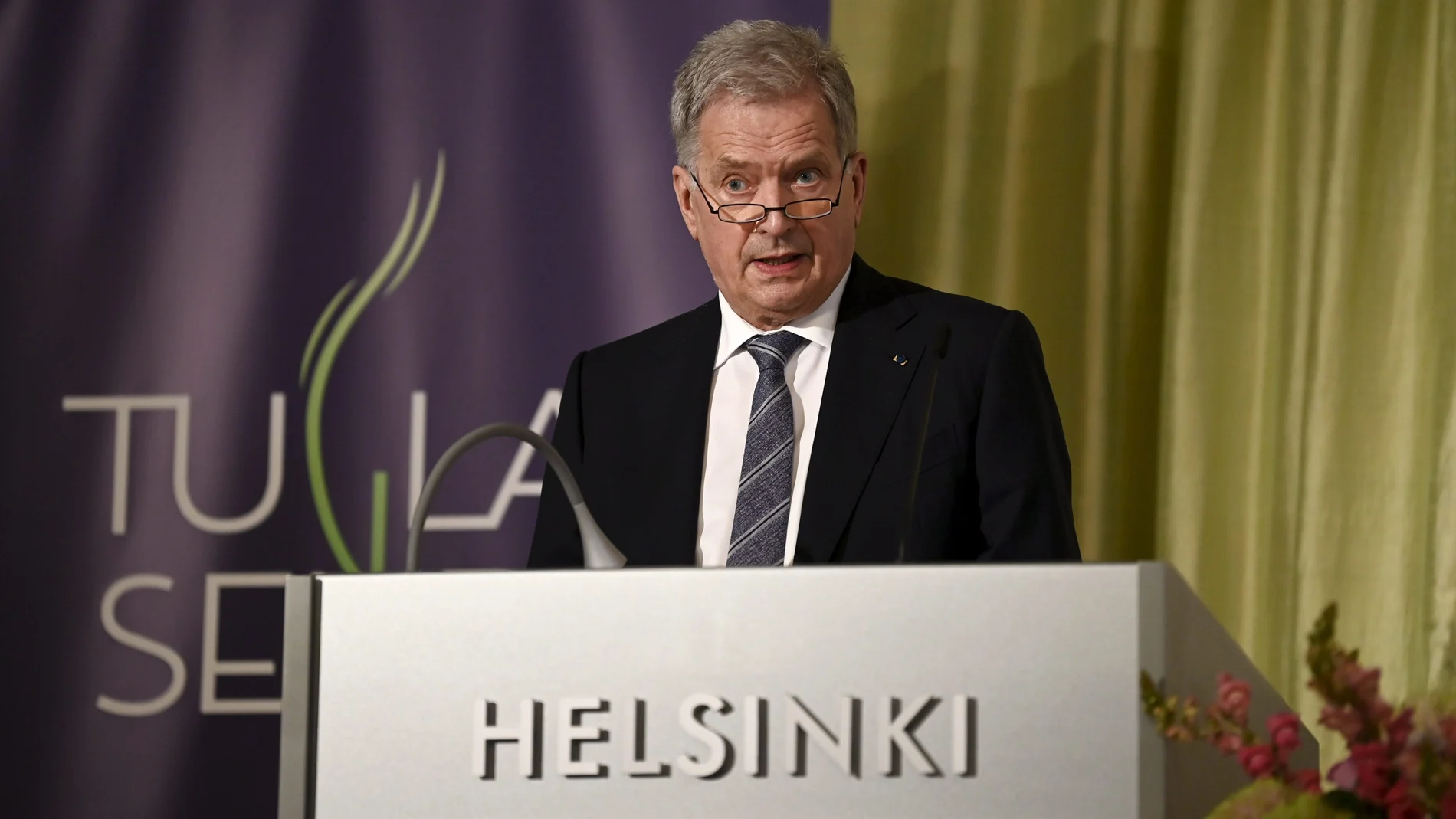 EL presidente finés Sauli Niinisto