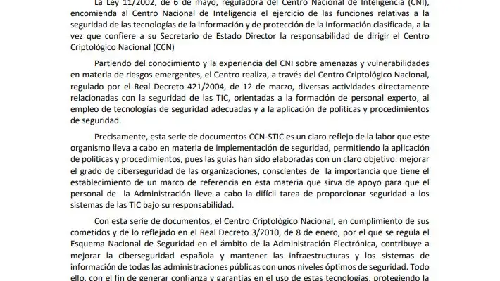 Prólogo de Paz Esteban en la guía del Centro Criptológico Nacional