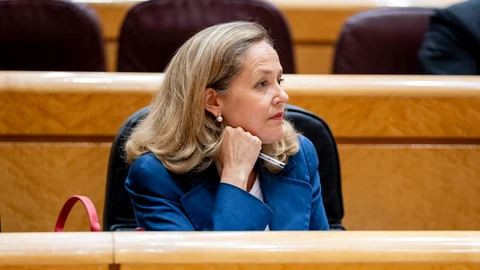 La vicepresidenta primera y ministra de Asuntos Económicos, Nadia Calviño