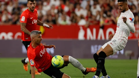 Salva Sevilla con el Real Mallorca. EFE/Julio Muñoz
