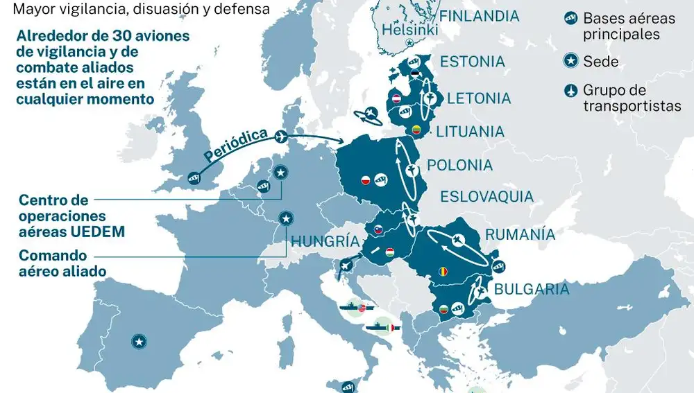 Guerra en Ucrania: flanco oriental de la OTAN