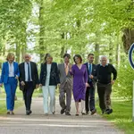 Los participantes en la Cumbre del G7