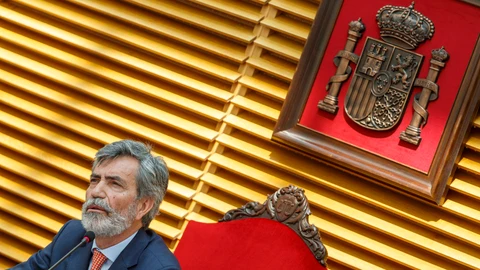 El presidente del Tribunal Supremo y del Consejo General del Poder Judicial, Carlos Lesmes
