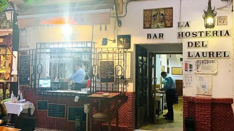 Terraza de la Hostería del Laurel