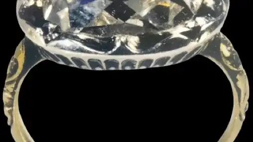 Anillo &quot;JUNCO&quot; Barroco utilizado en las bodas más humildes.
