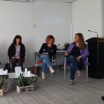 La delegada del Gobierno de España en Castilla y León, Virginia Barcones, participa en una jornada de Igualdad en Oña