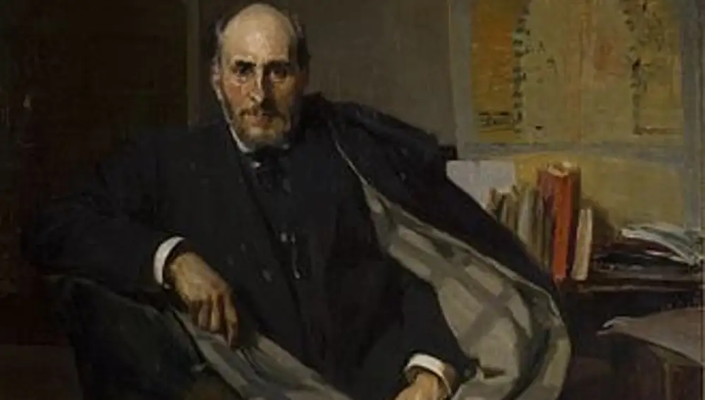 Ramón y Cajal pintado por Sorolla