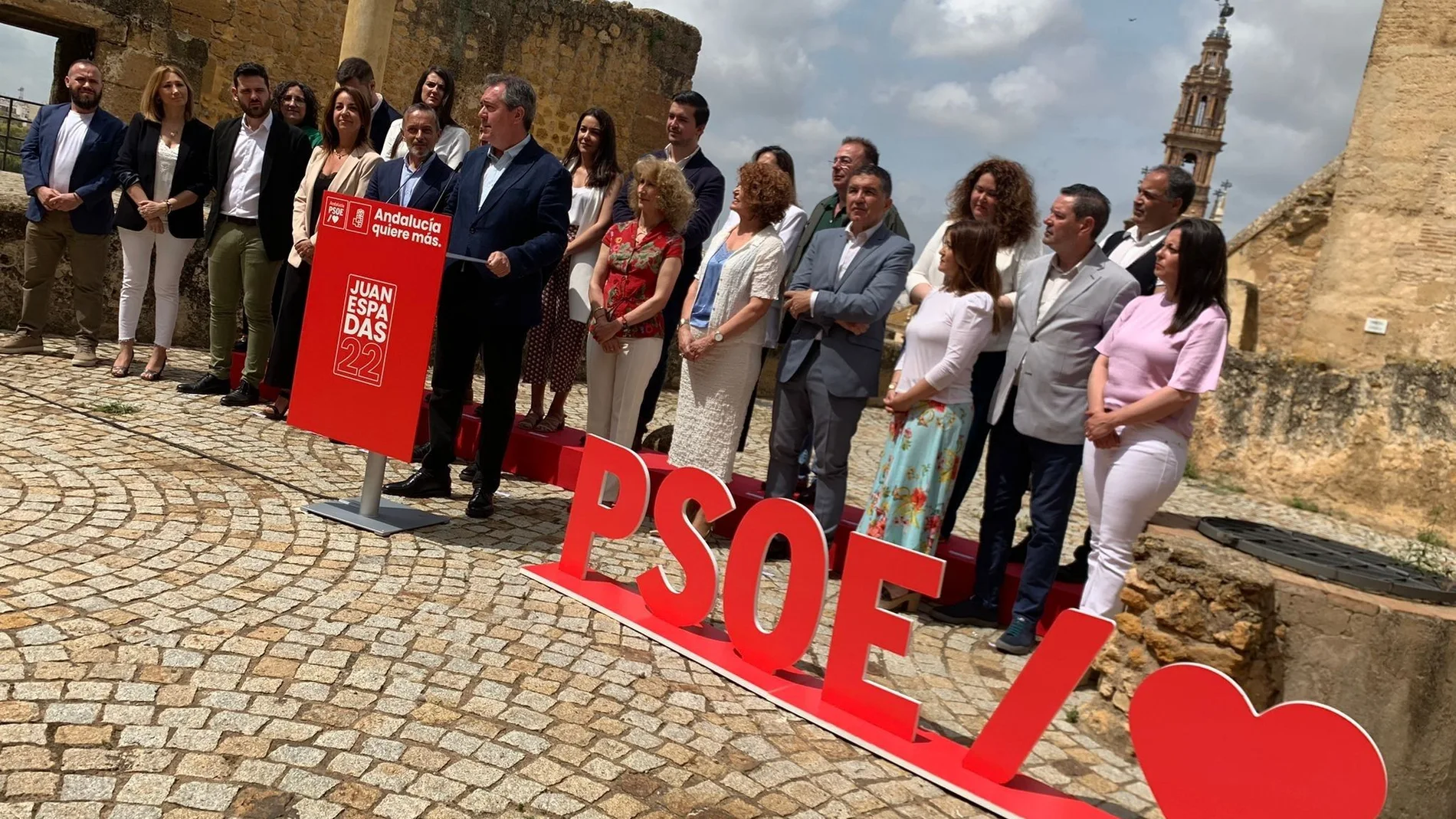 Presentación de la candidatura del PSOE-A por Sevilla